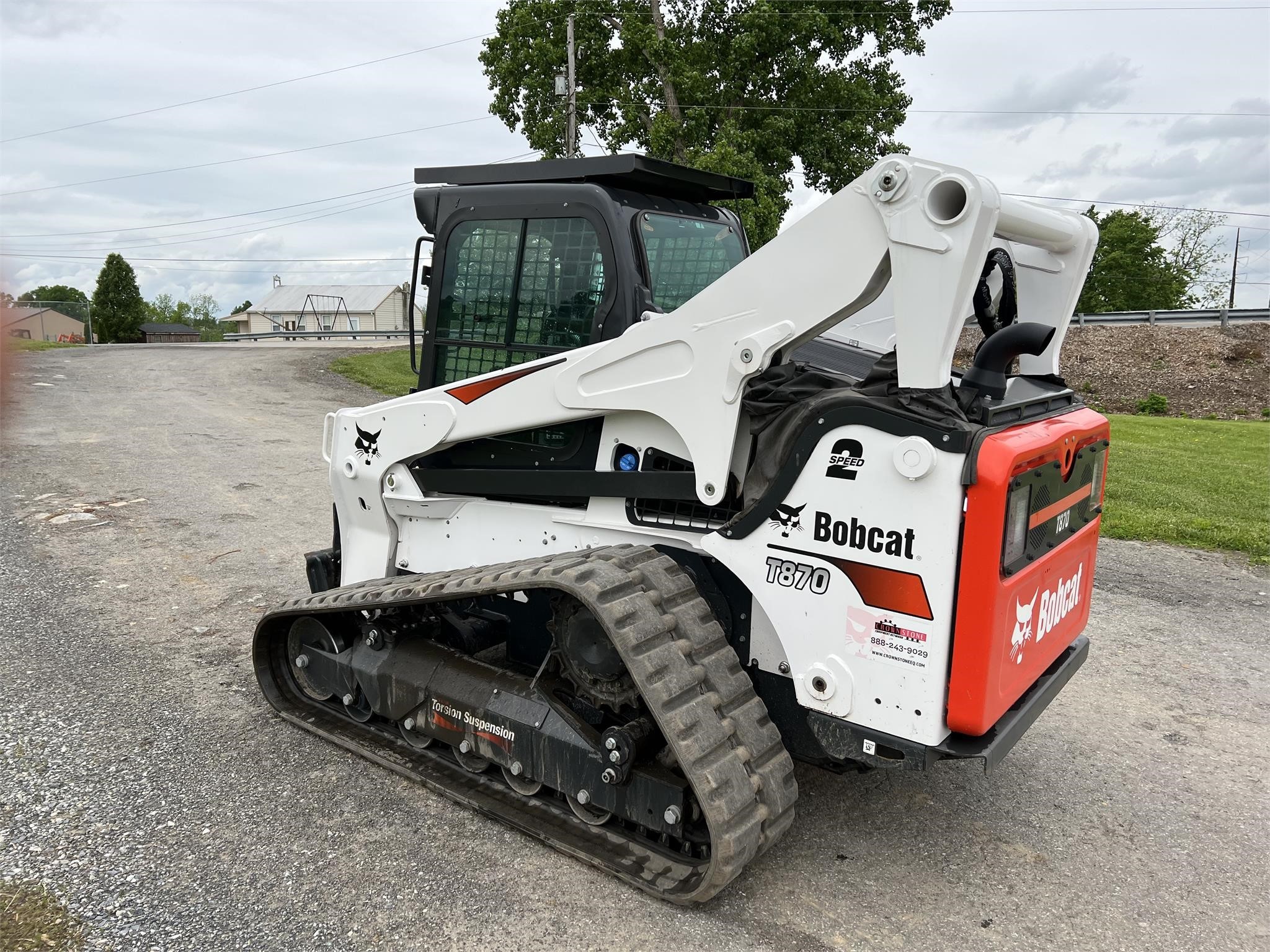 2021 Bobcat T870 Skid Steer - Track